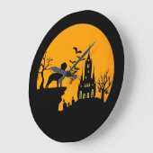Rottweiler Halloween Grote Klok (Hoek)