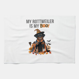 Rottweiler Halloween-kostuum Mijn Rottweiler is M Theedoek