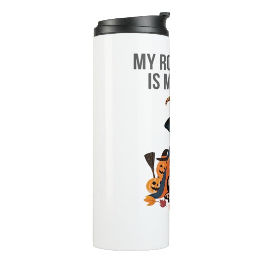 Rottweiler Halloween Kostuum Mijn Rottweiler is Mi Thermosbeker (Gedraaid links)