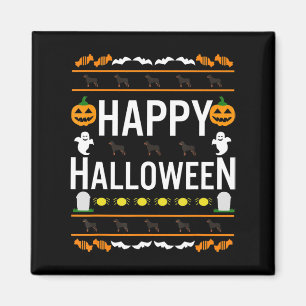 Rottweiler Halloween Lazy Ugly Costume Dog T-Shirt Magneet