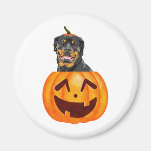 Rottweiler Halloween Magneet