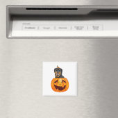 Rottweiler Halloween Magneet (Insitu (Vaatwasser))