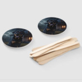 Rottweiler Halloween Scary Handwaaier (Niet-gemonteerd)