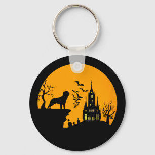 Rottweiler Halloween Sleutelhanger