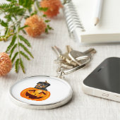 Rottweiler Halloween Sleutelhanger (Zijkant)