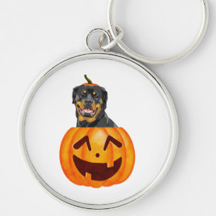 Rottweiler Halloween Sleutelhanger