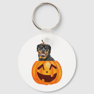 Rottweiler Halloween Sleutelhanger