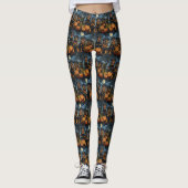 Rottweiler Halloween Spooky Leggings (Voorkant)