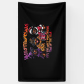 Rottweiler Halloween Thanksgiving Christmas Classi Spandoek (Verticaal)