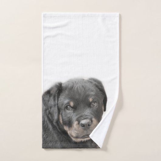 Rottweiler-handdoekset Bad Handdoek (Handdoek)