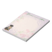 Rottweiler Heart mama Notitieblok (Linkerzijde)