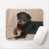 Rottweiler Heidi Puppy Muismat (Met muis)