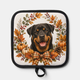 Rottweiler Herfstkrans Pannenlap