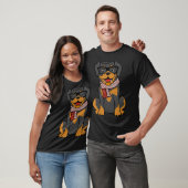 Rottweiler Hipster T-shirt (Unisex)