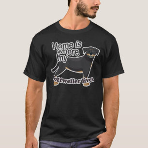 Rottweiler Home T-shirt