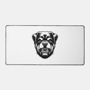 Rottweiler hond  bureaumat