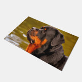 Rottweiler hond deurmat (Schuin)