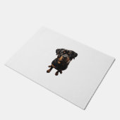 Rottweiler hond deurmat (Schuin)