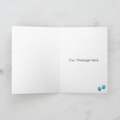 Rottweiler Hond Gepersonaliseerde Gelukkige Verjaa Kaart (Binnen)