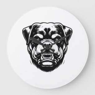 Rottweiler hond grote klok