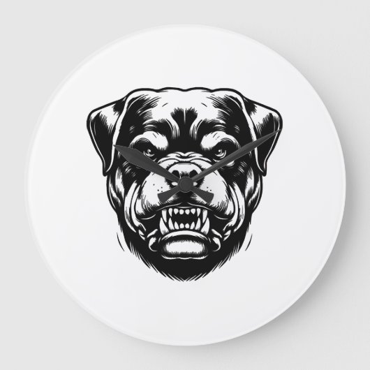 Rottweiler hond grote klok (Voorkant)