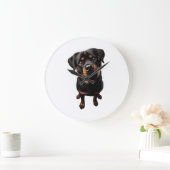Rottweiler hond grote klok (Huis)