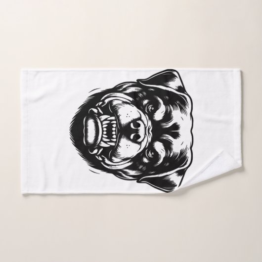 Rottweiler hond handdoek (Handdoek)