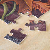 Rottweiler hond herfst oogst Thanksgiving Legpuzzel (Zijkant)