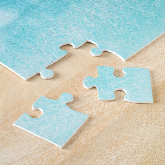 Rottweiler Hond Kerstmis Kerstman Levering Truck Legpuzzel (Zijkant)