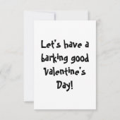 Rottweiler Hond met Hartbril Bedankkaart (Achterkant)