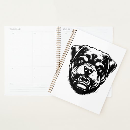 Rottweiler hond planner (Display)