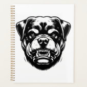 Rottweiler hond planner (Voorkant)