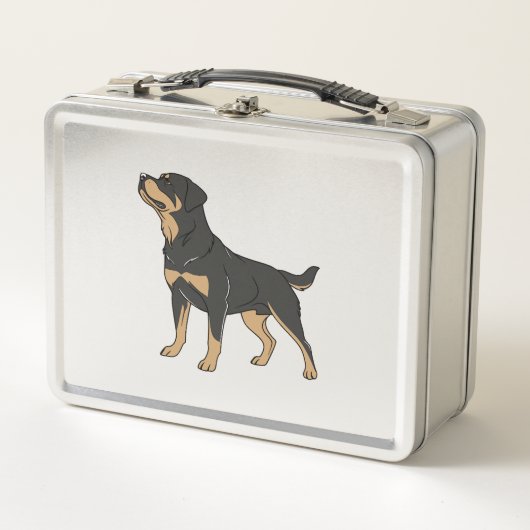 Rottweiler-hond, Rottweiler-hond staand (Voorkant)