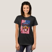 Rottweiler-hond T-shirt (Voorkant volledig)