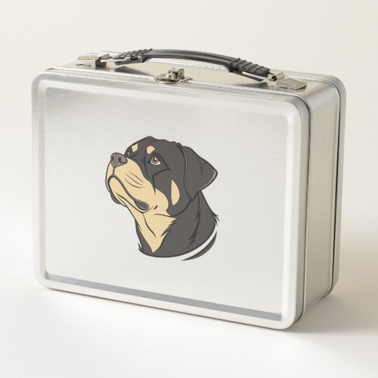 Rottweiler Honden Kunst (Voorkant)