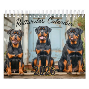 Rottweiler Honden Muurkalender 2026 Kalender