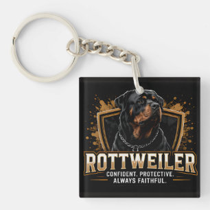 🐾 Rottweiler-hondeneigenaar Familie-erfstuk 🐾 Sleutelhanger