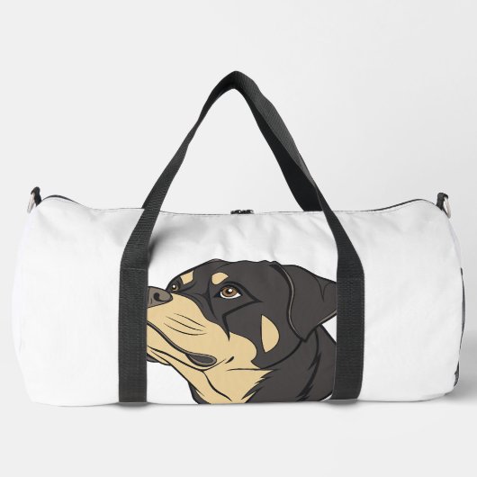 Rottweiler-hondenkunst Plunjezak (Voorkant)