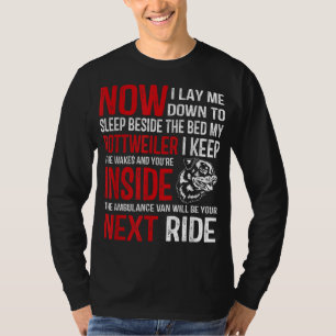 Rottweiler-hondenliefhebber-cadeaus voor vrouwen t-shirt