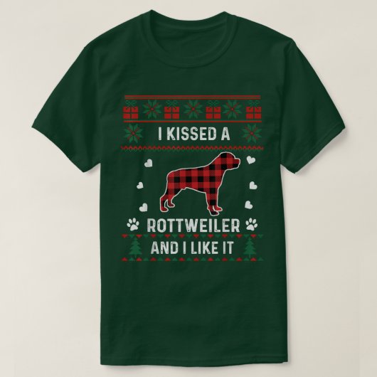 Rottweiler Hondenliefhebber Gifts Rottweiler Ugly  T-shirt (Design voorkant)