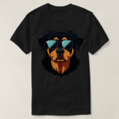Rottweiler-hondenliefhebber T-shirt (Design voorkant)