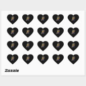 rottweiler-hondenpremie hart sticker (Vel)