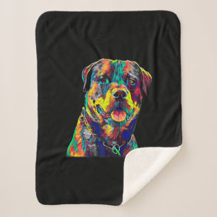 rottweiler-hondenpremie sherpa deken