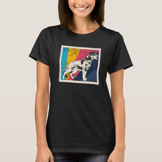 Rottweiler Hondenras 6 T-shirt (Voorkant)