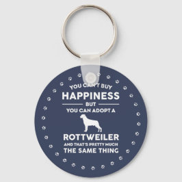 Rottweiler Hondenras Geluk Sleutelhanger
