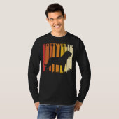 Rottweiler Hondenras Silhouette T-shirt (Voorkant volledig)