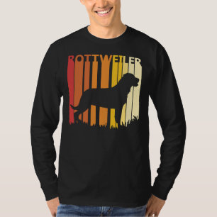 Rottweiler Hondenras Silhouette T-shirt