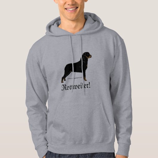 Rottweiler Hoodie (Voorkant)