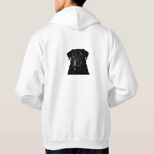 Rottweiler Hoodie – Dual Afbeelding Design (Achterkant)