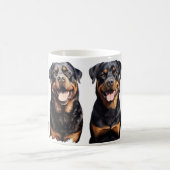 Rottweiler houdt van koffiemok (Center)